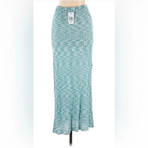 NWT L*Space Zephyr Top and Midi Skirt in Poolside Blue Size Large - Picture 5 of 7